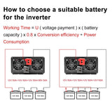 Pure Sine Wave Inverter LCD Display 3kW, 5kW, 6kW, 7kW Peak Power pure sine inverter  BushLine