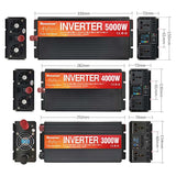 Pure Sine Wave Inverter 3kw, 4kw & 5kw Peak Power  DC 12V 24V pure sine inverter  BushLine