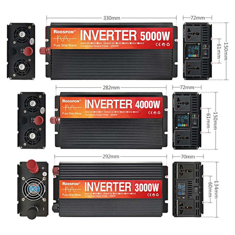 Pure Sine Wave Inverter 3kw, 4kw & 5kw Peak Power  DC 12V 24V pure sine inverter  