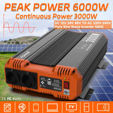 Pure Sine Wave Inverter LCD Display 3kW, 5kW, 6kW, 7kW Peak Power pure sine inverter  BushLine