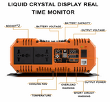 Pure Sine Wave Inverter LCD Display 3kW, 5kW, 6kW, 7kW Peak Power pure sine inverter  BushLine