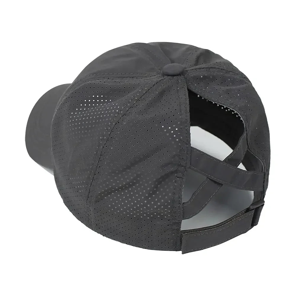 Quick Dry Ponytail Baseball Caps Hats  