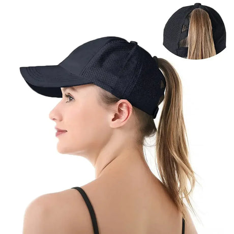 Quick Dry Ponytail Baseball Caps Hats  