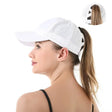 Quick Dry Ponytail Baseball Caps Hats  