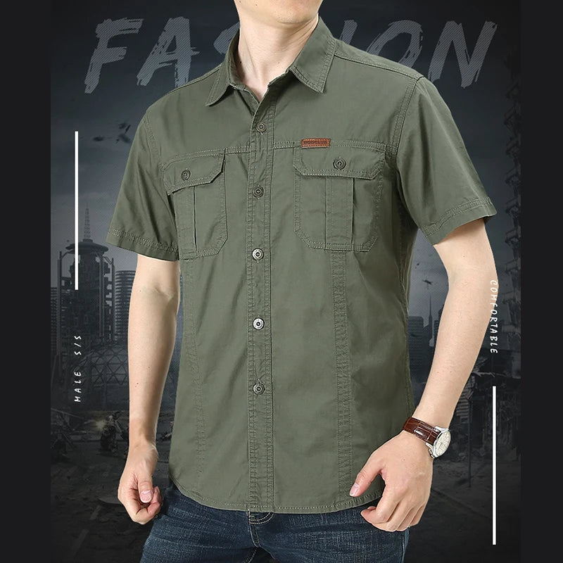 Quick Dry Short Sleeve Breathable Shirt Clothing  BushLine