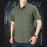 Quick Dry Short Sleeve Breathable Shirt Clothing  BushLine