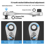 Quick Release Hex Head & Socket 1/4 inch Double Ended Ratchet tools  