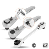 Quick Release Socket 1/4 inch Double Ended Ratchet tools  BushLine