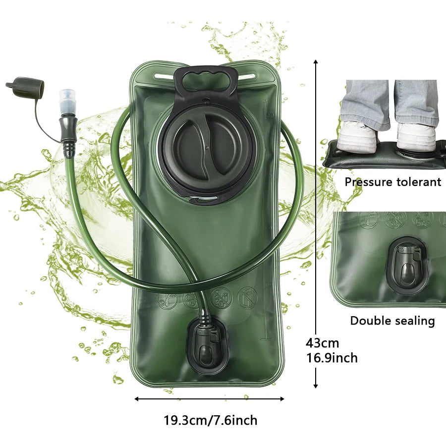Quick release 1.5L-3.0L Water Bladder Hydration Bag hydration backpacks  BushLine
