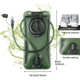 Quick release 1.5L-3.0L Water Bladder Hydration Bag hydration backpacks  BushLine