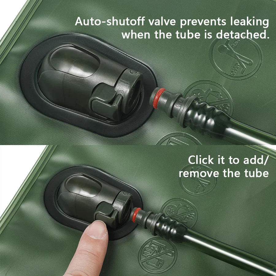 Quick release 1.5L-3.0L Water Bladder Hydration Bag hydration backpacks  BushLine