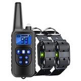 Rechargeable Dog Training & Anti-Bark Collar 800m Dog Stuff  