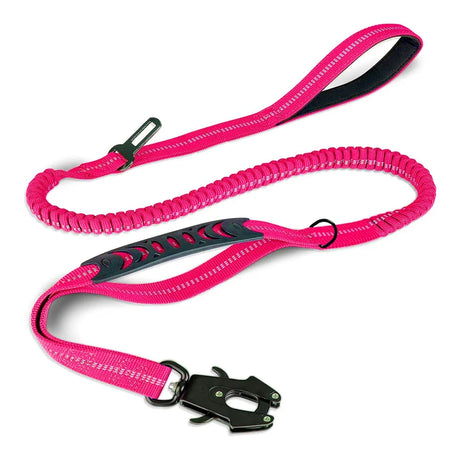 Reflective Shock Absorbing  Dog Leash Seatbelt Buckle Dog Stuff  