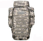Rugged 70L Over Night Rifle Shovel Tool Camping Backpack Rifle Accesories  