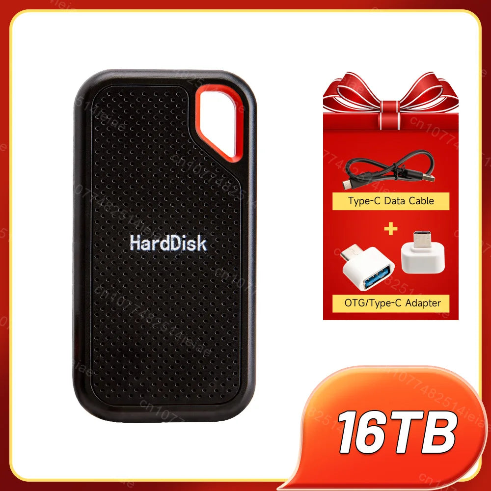 Rugged External SSD Hard Drive (1TB - 256TB) Smart Technology  