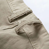 Rugged Men's Cotton Dress Casual Cargo Shorts Cargo Pants  