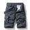Rugged Men's Cotton Dress Casual Cargo Shorts Cargo Pants  