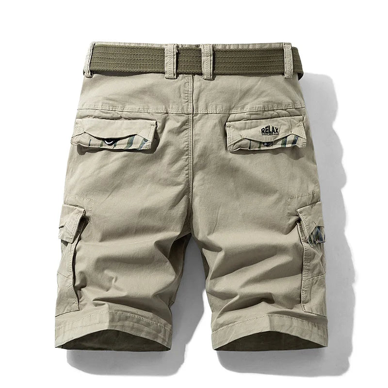 Rugged Men's Cotton Dress Casual Cargo Shorts Cargo Pants  BushLine