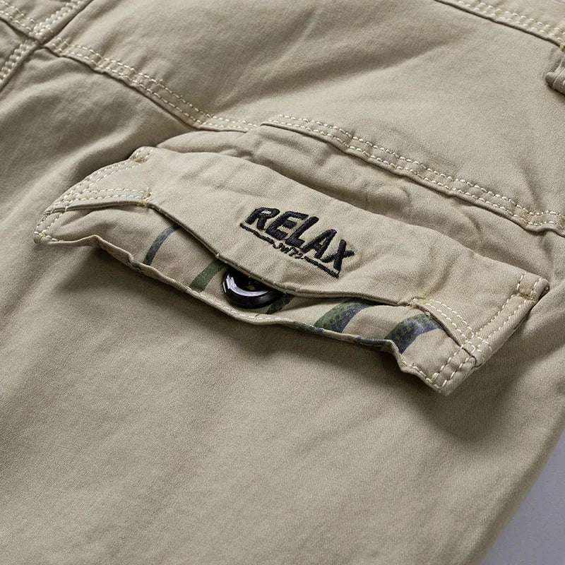 Rugged Men's Cotton Dress Casual Cargo Shorts Cargo Pants  BushLine