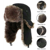 Russian Furr lined winter Bomber Hat Thermal & Wool Beanies  BushLine