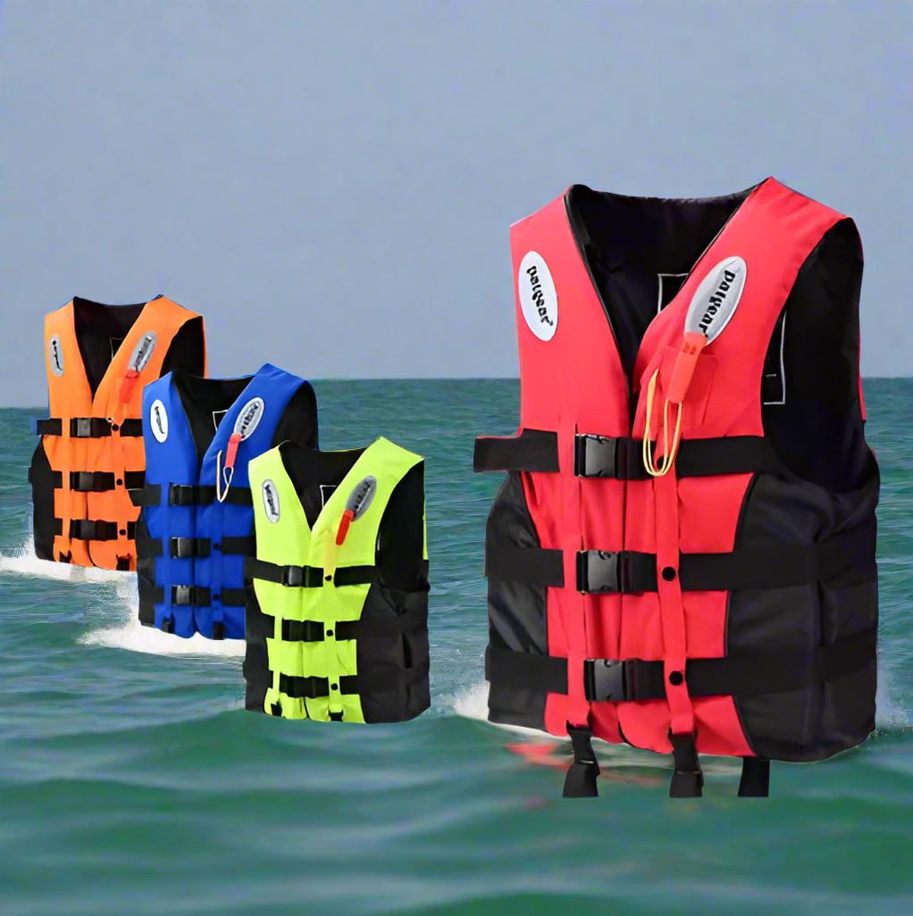 S -XXXL Boating Jacket Life Jacket Adult Children with Whistle Marine & Fishing  BushLine