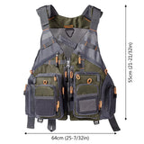 Bassdash Breathable Fishing Vest Jacket Marine & Fishing  BushLine