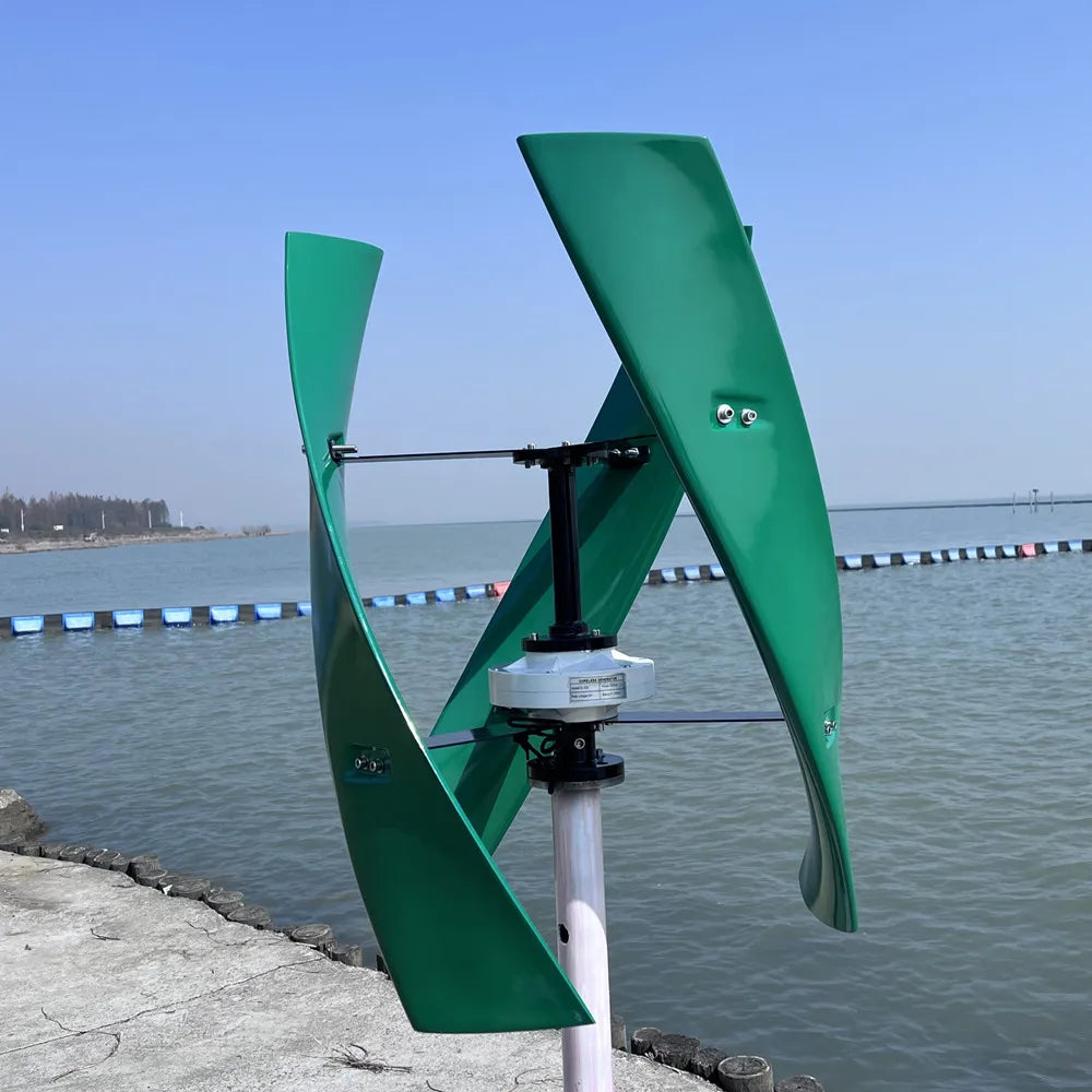 FX series 1Kw, 3Kw & 6Kw Vertical Axis Wind Turbines Wind Power Vertical  BushLine