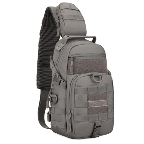 Chest Bag Single Shoulder Pack Travel Backpack Men Women BackPacks BushLine GRAY  