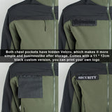 Tactical Fleece Jacket Waterproof Softshell Windbreaker Jackets BushLine   