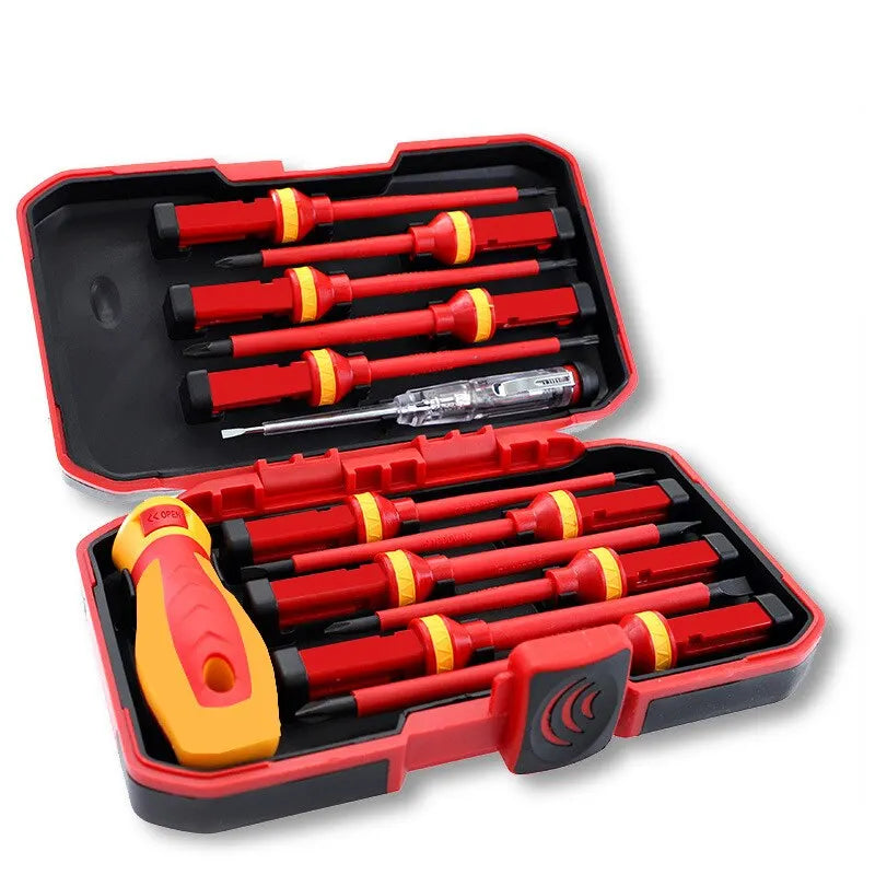 13PCS Insulated Circuit Screwdriver Set tools BushLine   