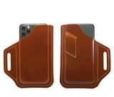 Genuine Leather Belt Phone Holster phone stuff BushLine