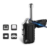 F37 Arc Plasma Waterproof Double Arc Lighter USB Rechargeable electrical supplys  BushLine