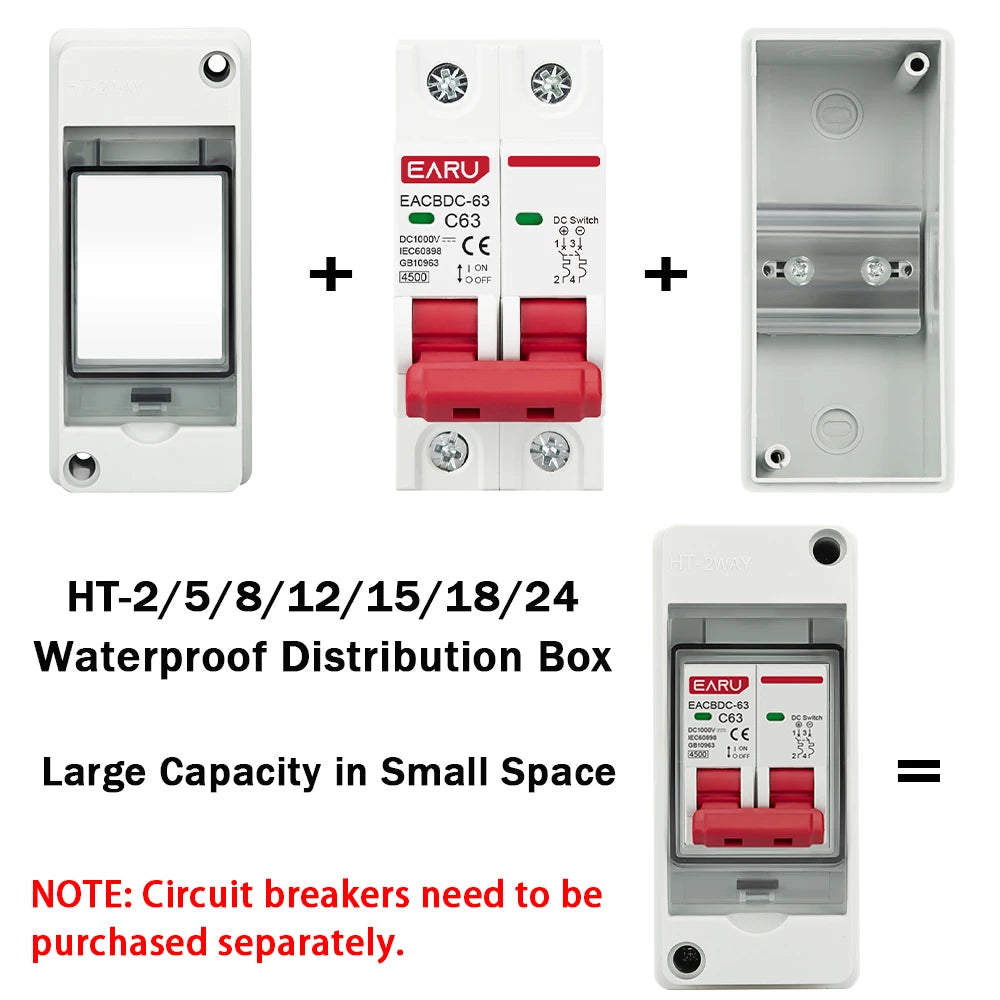 Electrical IP65 Junction Switch Box Waterproof Dustproof electrical supplys  BushLine