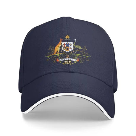 Coat Of Arms Of Australia Baseball Cap Unisex 8 colours tactical hats BushLine Navy Blue Adjustable 