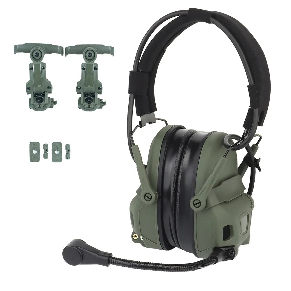 GEN 6 Noise Reduction Headset Helmet or Head Mounted 2 in 1