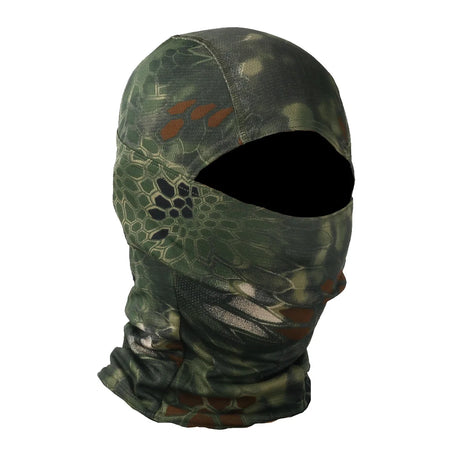 Camouflage Balaclava Full Face Cap Helmet Liner Outdoor Clothing BushLine A-19  
