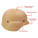 M88 High-Strength ABS Military Helmet army Surplus BushLine   