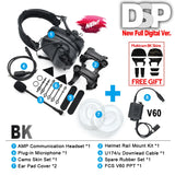 2026 FCS FMA Digital Dual DSP AMP Headset Noise Reduction