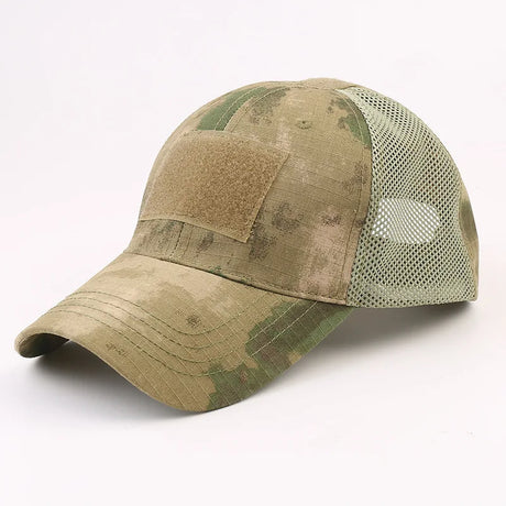 Unisex Tactical Breathable Half Mesh Cap 12 Designs tactical hats BushLine Ruins  