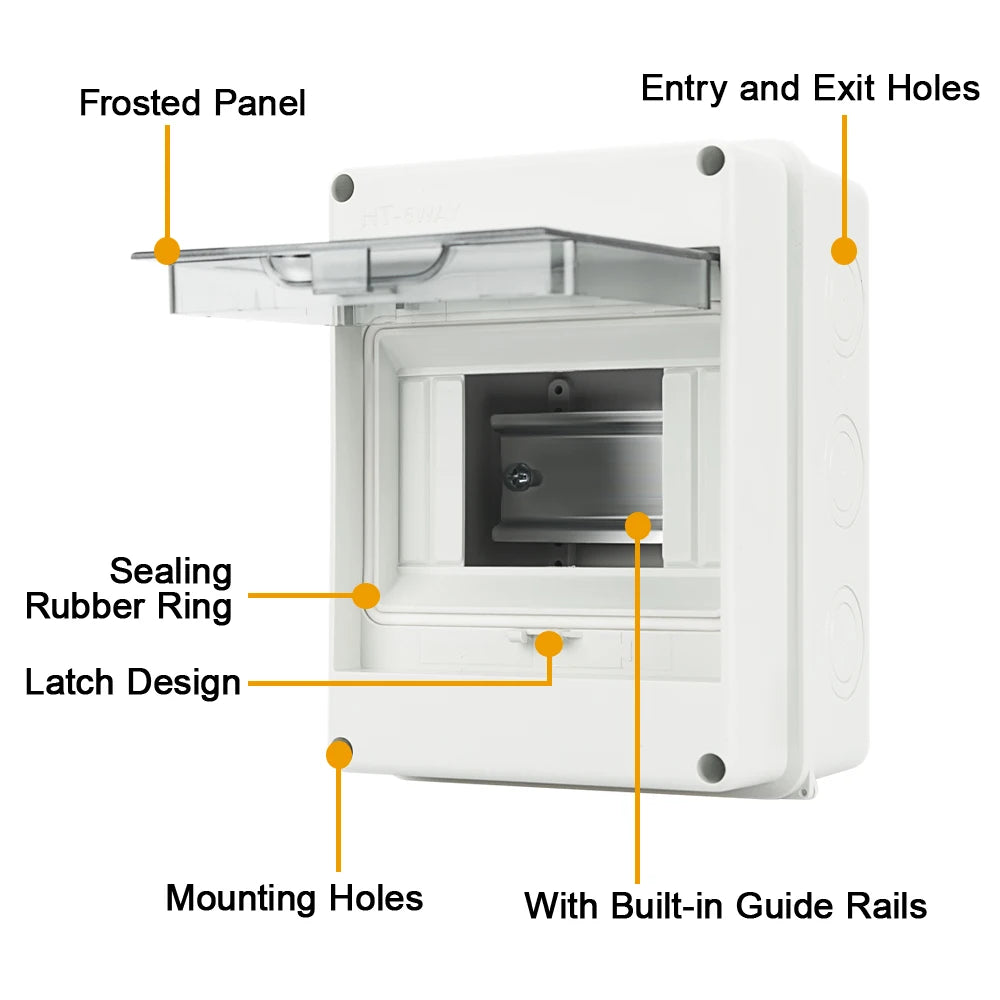 Electrical IP65 Junction Switch Box Waterproof Dustproof electrical supplys  BushLine
