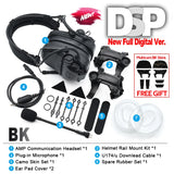 2026 FCS FMA Digital Dual DSP AMP Headset Noise Reduction
