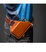 Genuine Leather Belt Phone Holster phone stuff BushLine