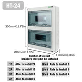 Electrical IP65 Junction Switch Box Waterproof Dustproof electrical supplys BushLine HT-24