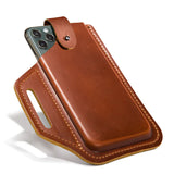 Genuine Leather Belt Phone Holster phone stuff BushLine