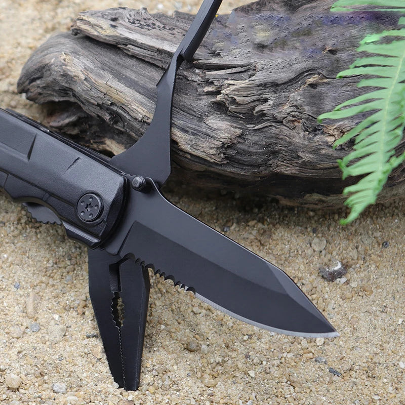 Stainless Steel 18 in 1 Multi Tool Knife Aluminum Handle tools  BushLine