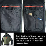 Tactical Fleece Jacket Waterproof Softshell Windbreaker Jackets BushLine   