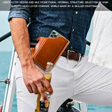 Genuine Leather Belt Phone Holster phone stuff BushLine