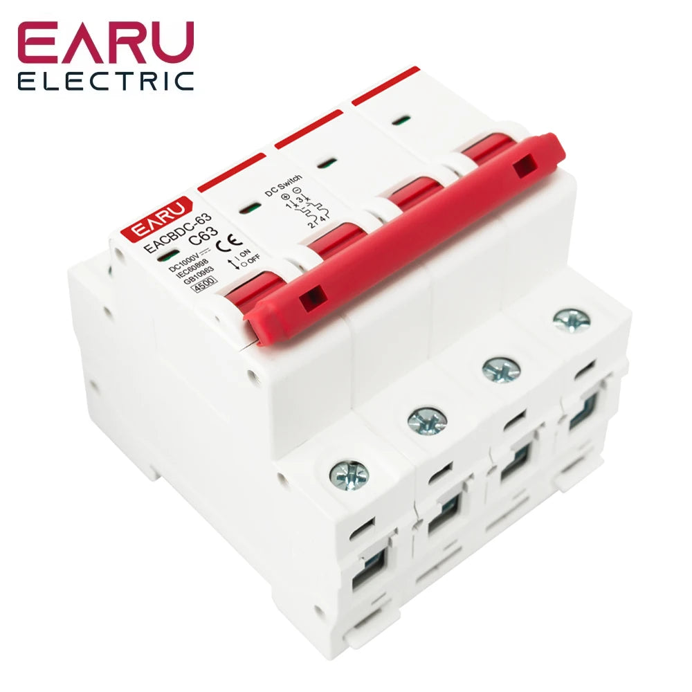 DC Solar Wind Mini Circuit Breaker Overload Protection 6A to 125A electrical supplys  BushLine