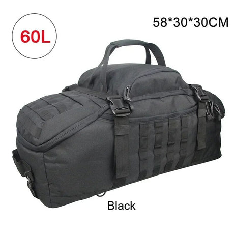 Sport Molle Combination Carry Bag Backpacks BackPacks BushLine 60L Black  