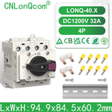 PV Solar Photovaltaic Disconnect Switch Isolator electrical supplys BushLine Isolator Switch